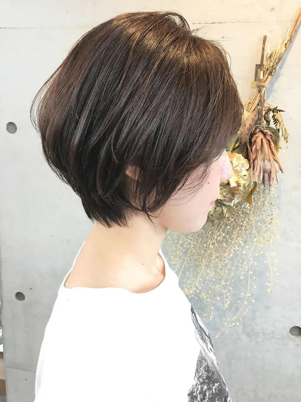 骨格補正ショートのスタイル